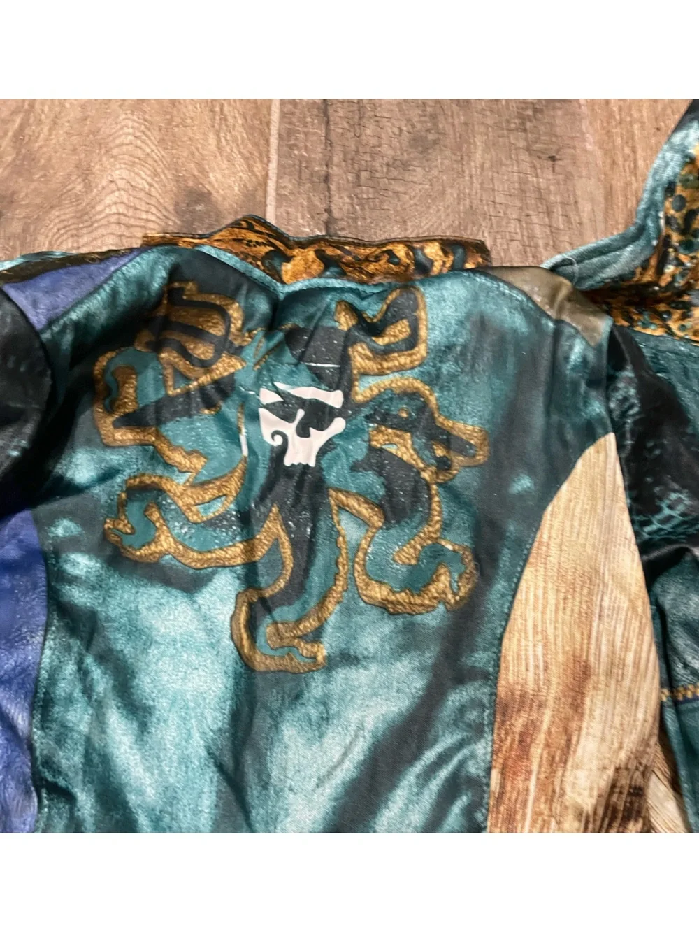 Disney Descendants Uma 4-6 Teal Pirate Halloween Costume